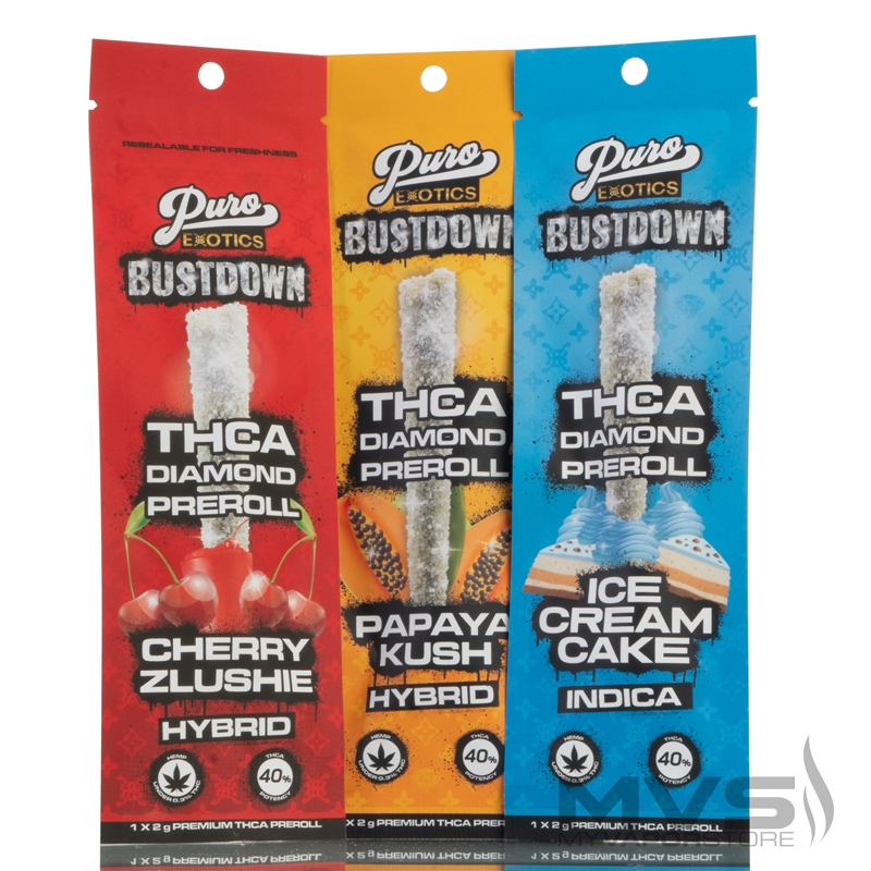 Puro Bust Down Diamond Pre Roll Pack Of 1