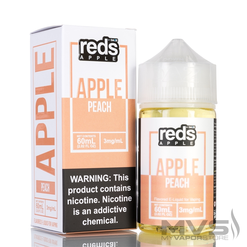 Reds Apple Peach Ejuice by 7 Daze 60ml